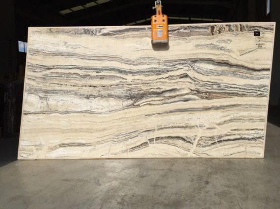 Travertine Silver