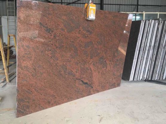 granit red multicolor